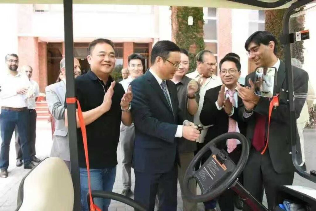Donating Electric Scooters To Pakistani Universities (6)